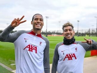 Virgil van Dijk and Roberto Firmino