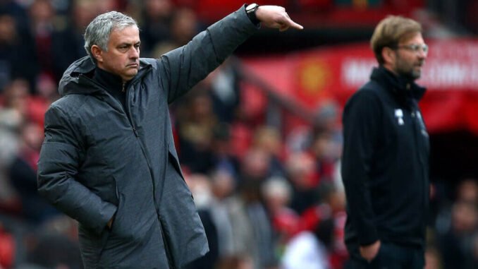 Jurgen Klopp, and Mourinho