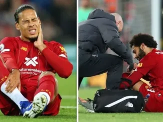 Van Dijk's injury and Salah's