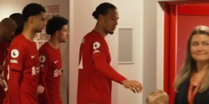 As they walked off the field and back up the tunnel, the youngster walked past the players who were set to come on for the second half, and our No.4 recognized him. In a brief but telling display of the Dutchman's caring side, he ruffled his hair - something we'd all love the big man to do to us! As they walked off the field and back up the tunnel, the youngster walked past the players who were set to come on for the second half, and our No.4 recognized him. In a brief but telling display of the Dutchman's caring side, he ruffled his hair - something we'd all love the big man to do to us! Liverpool