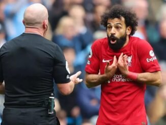 Mo Salah by referees