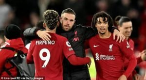 Darwin Nunez and Mohamed Salah