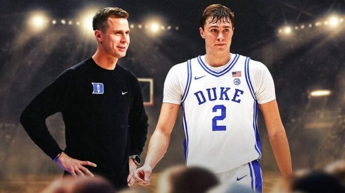 According to Jon Scheyer, Cooper Flagg, a Duke standout, is unlike any